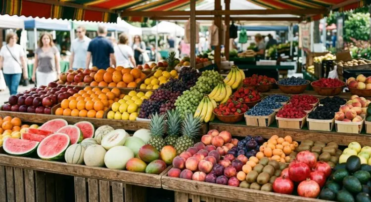 Les marchés hebdomadaires du Roannais : jours, lieux et spécialités